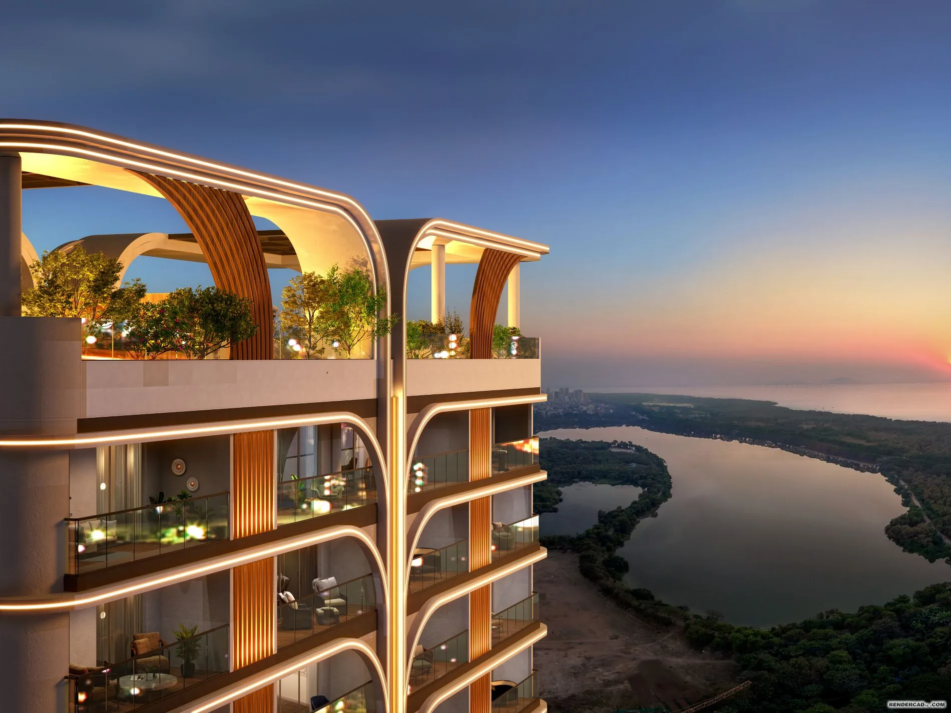 Building To Sea View – Sai Palm View Nerul